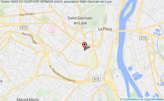 plan association Amis Du Quatuor Hermes (aqh) Saint-Germain-en-Laye