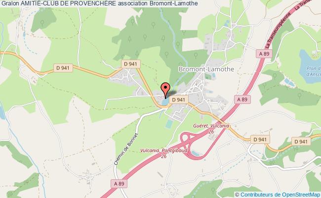 AMITIÉ-CLUB DE PROVENCHÈRE