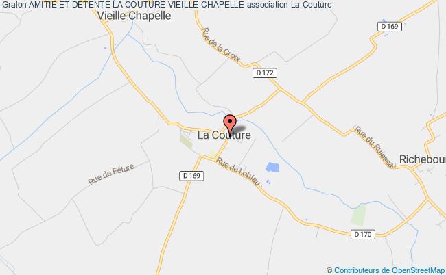 plan association Amitie Et Detente La Couture Vieille-chapelle La Couture