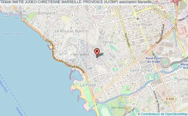plan association Amitie Judeo-chretienne Marseille- Provence (ajcmp) Marseille
