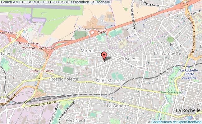 plan association Amitie La Rochelle-ecosse La    Rochelle