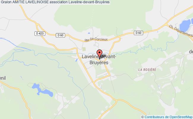 plan association AmitiÉ Lavelinoise Laveline-devant-Bruyères