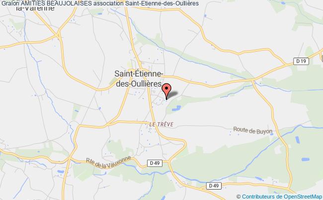 plan association Amities Beaujolaises Saint-Étienne-des-Oullières