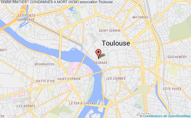 plan association Amities - Condamnes A Mort (acm) Toulouse
