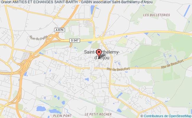 plan association Amities Et Echanges Saint-barth - Gabin Saint-Barthélemy-d'Anjou