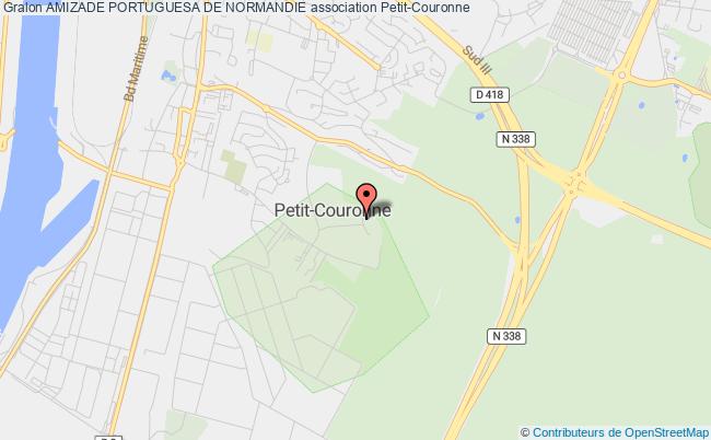 plan association Amizade Portuguesa De Normandie Petit-Couronne