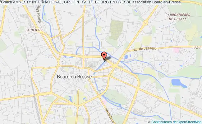 plan association Amnesty International, Groupe 120 De Bourg En Bresse Bourg-en-Bresse