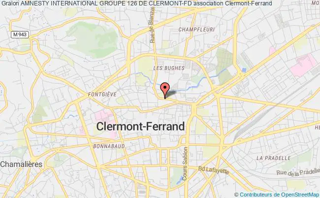 plan association Amnesty International Groupe 126 De Clermont-fd Clermont-Ferrand