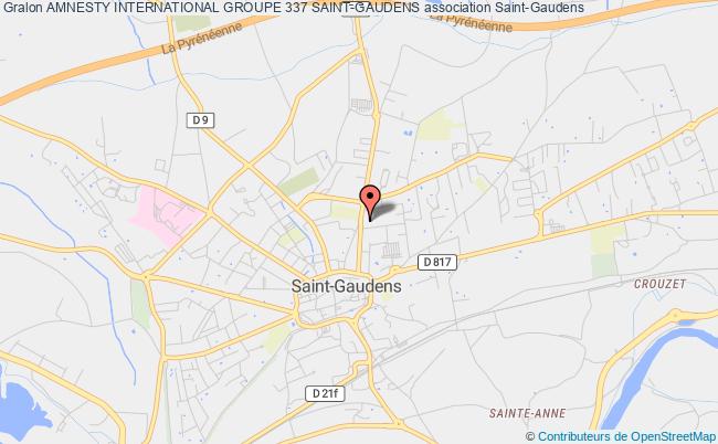 plan association Amnesty International Groupe 337 Saint-gaudens Saint-Gaudens