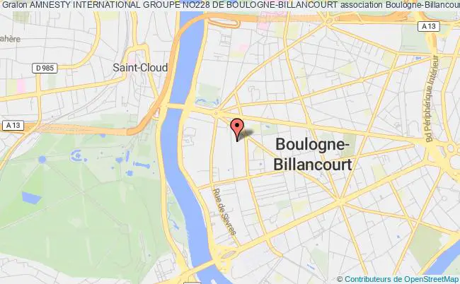 AMNESTY INTERNATIONAL GROUPE NO228 DE BOULOGNE-BILLANCOURT