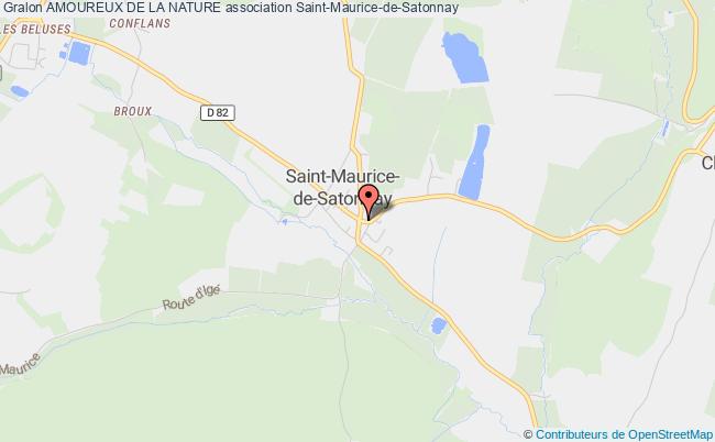 plan association Amoureux De La Nature Saint-Maurice-de-Satonnay