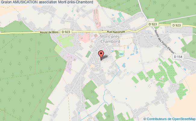 plan association Amusication Mont-près-Chambord