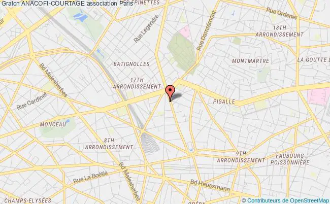 plan association Anacofi-courtage Paris