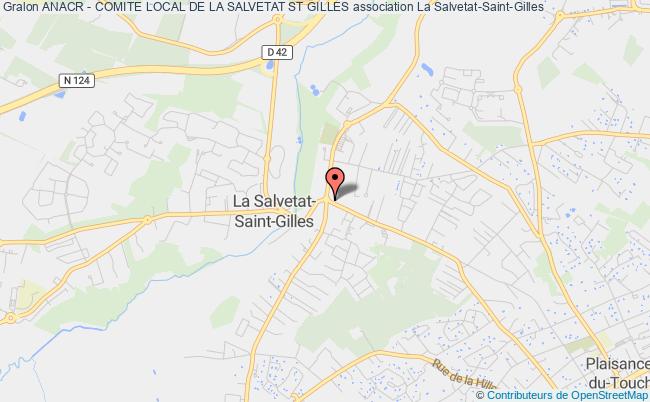 plan association Anacr - Comite Local De La Salvetat St Gilles Salvetat-Saint-Gilles