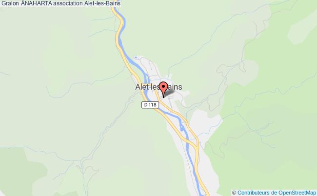 plan association Ânaharta Alet-les-Bains