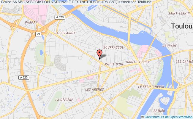 plan association Anais (association Nationale Des Instructeurs Sst) Toulouse