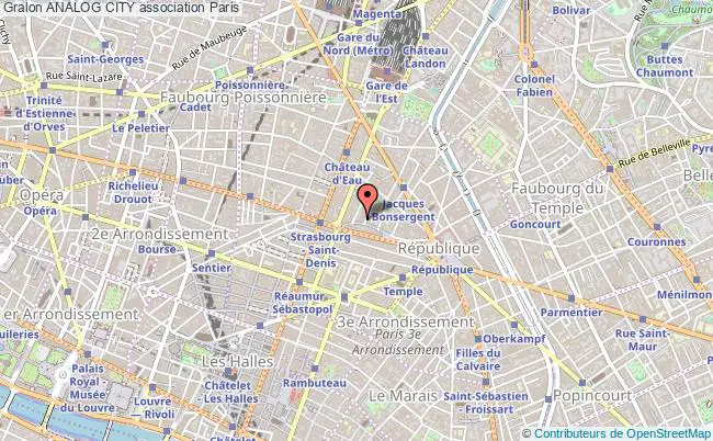 plan association Analog City Paris