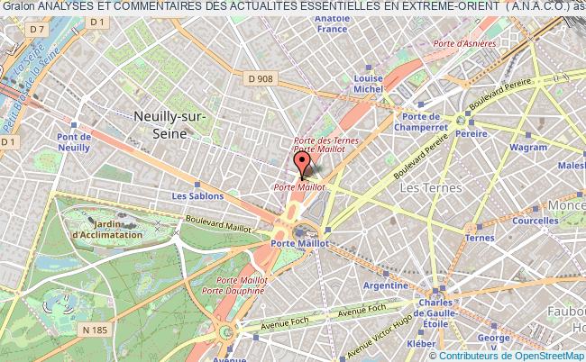 plan association Analyses Et Commentaires Des Actualites Essentielles En Extreme-orient  ( A.n.a.c.o.) Paris