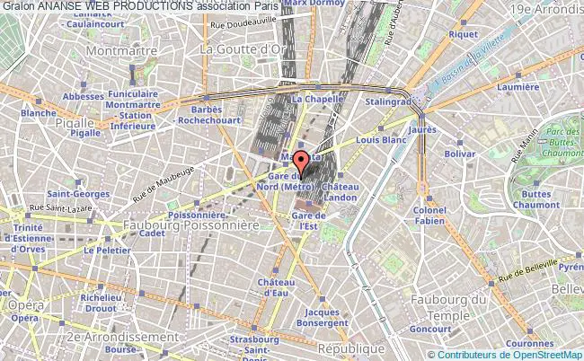 plan association Ananse Web Productions Paris