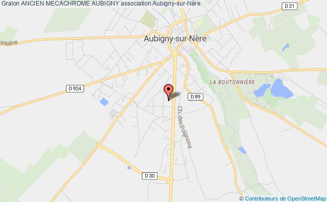 plan association Ancien Mecachrome Aubigny Aubigny-sur-Nère