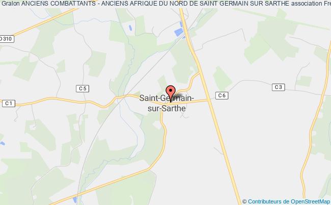 plan association Anciens Combattants - Anciens Afrique Du Nord De Saint Germain Sur Sarthe Fresnay-sur-Sarthe