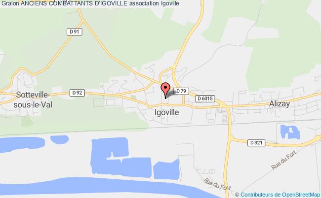 plan association Anciens Combattants D'igoville Igoville