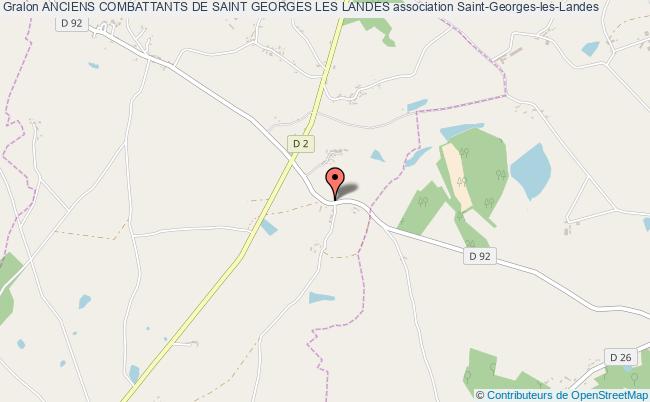 plan association Anciens Combattants De Saint Georges Les Landes Saint-Georges-les-Landes