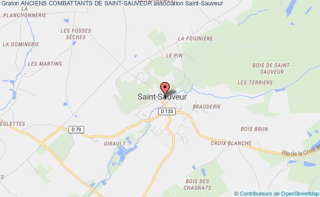 plan association Anciens Combattants De Saint-sauveur Saint-Sauveur