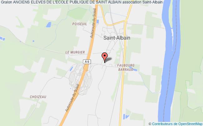 plan association Anciens Eleves De L'ecole Publique De Saint Albain Saint-Albain