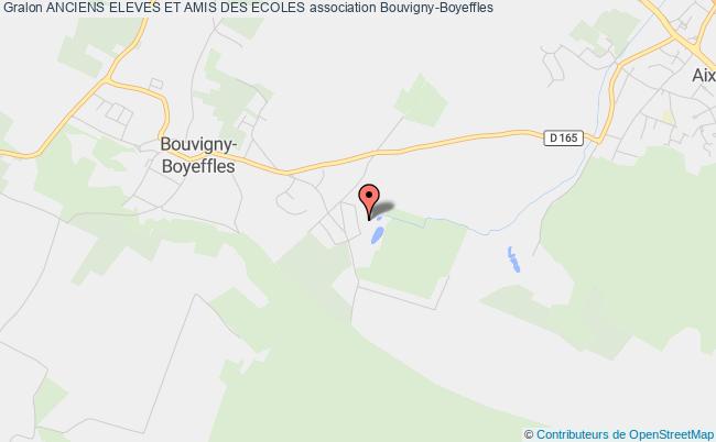 plan association Anciens Eleves Et Amis Des Ecoles Bouvigny-Boyeffles