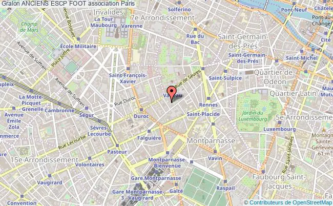 plan association Anciens Escp Foot Paris