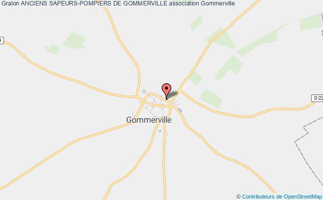 plan association Anciens Sapeurs-pompiers De Gommerville Gommerville