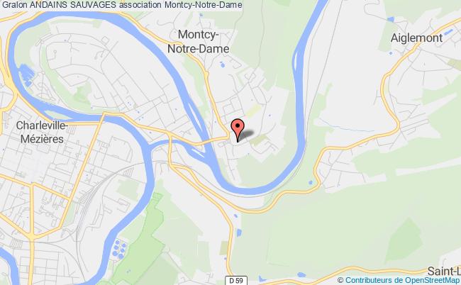plan association Andains Sauvages Montcy-Notre-Dame