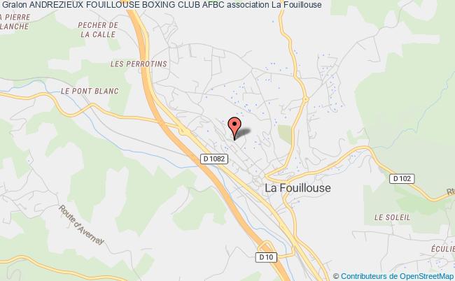 plan association Andrezieux Fouillouse Boxing Club Afbc La Fouillouse