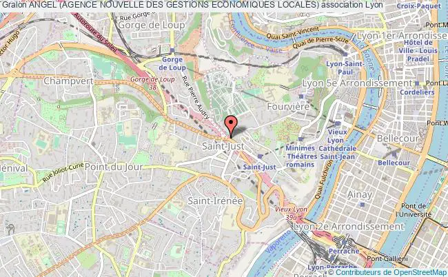 plan association Angel (agence Nouvelle Des Gestions Economiques Locales) Lyon