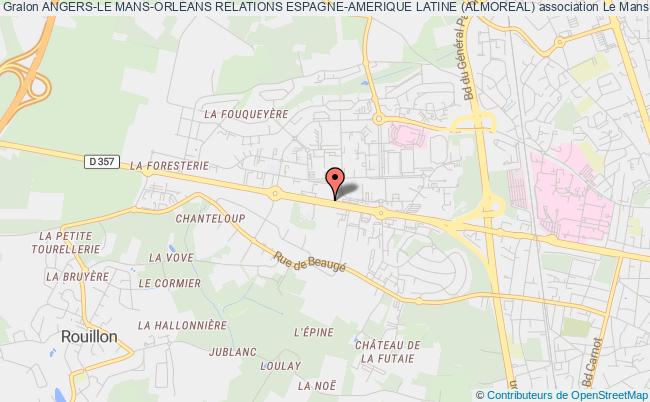 ANGERS-LE MANS-ORLEANS RELATIONS ESPAGNE-AMERIQUE LATINE (ALMOREAL)