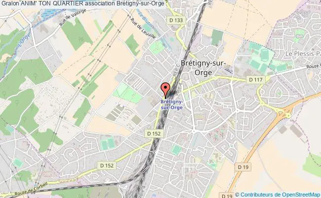 plan association Anim' Ton Quartier Brétigny-sur-Orge