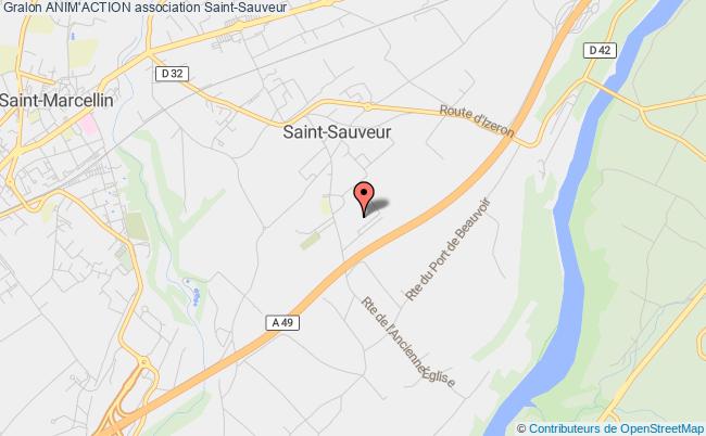 plan association Anim'action Saint-Sauveur