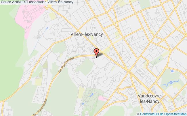 plan association Anim'est Villers-lès-Nancy