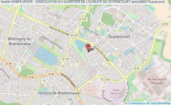 ANIM'EUROPE - ASSOCIATION DU QUARTIER DE L'EUROPE DE GUYANCOURT