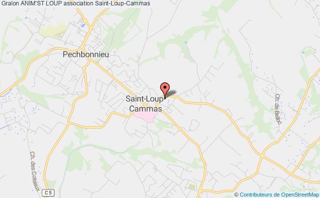 plan association Anim'st Loup Saint-Loup-Cammas