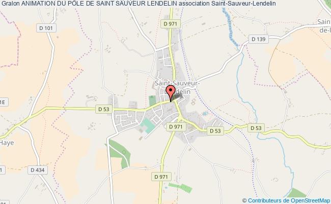 plan association Animation Du PÔle De Saint Sauveur Lendelin Saint-Sauveur-Lendelin