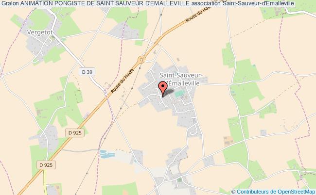 plan association Animation Pongiste De Saint Sauveur D'emalleville Saint-Sauveur-d'Émalleville