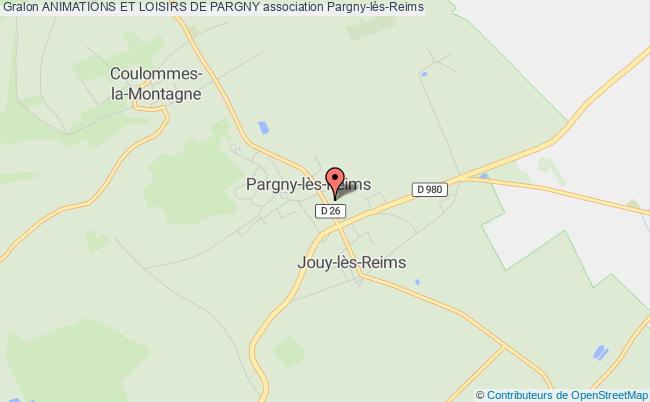 plan association Animations Et Loisirs De Pargny Pargny-lès-Reims