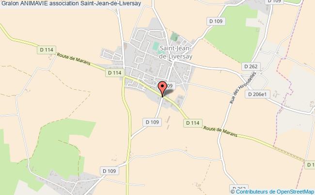 plan association Animavie Saint-Jean-de-Liversay