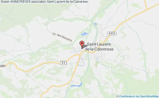 plan association Animo'rÊves Saint-Laurent-de-la-Cabrerisse