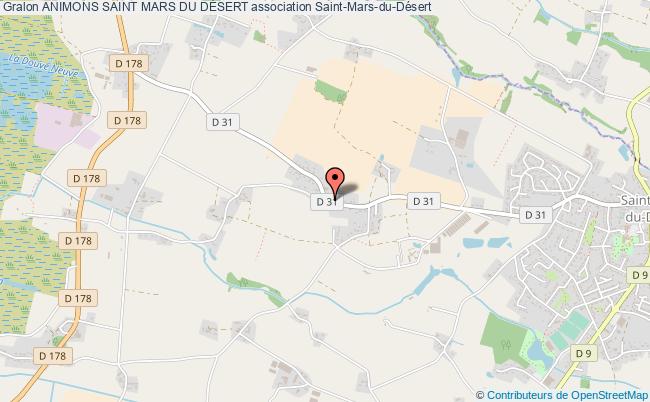 plan association Animons Saint Mars Du DÉsert Saint-Mars-du-Désert