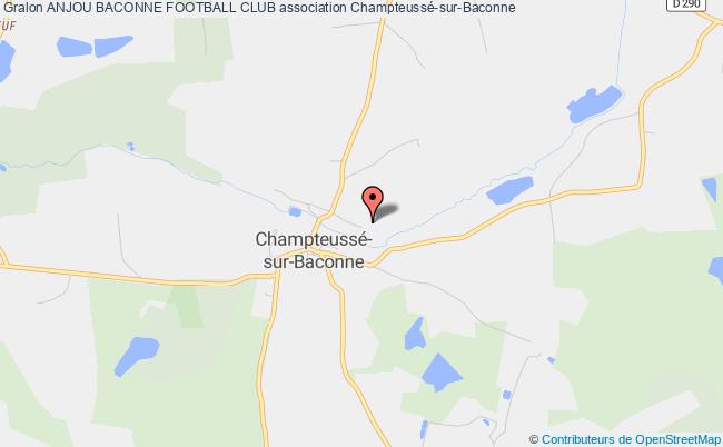 plan association Anjou Baconne Football Club Chenillé-Champteussé