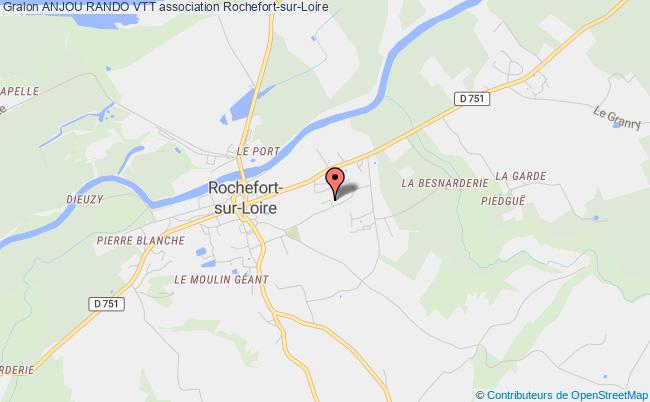 plan association Anjou Rando Vtt Rochefort-sur-Loire