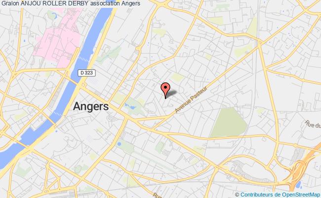 plan association Anjou Roller Derby Angers